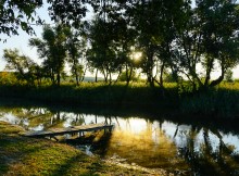 Танец утреннего, тумана на реке Чир