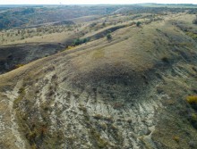Песчаные горы и обрывы на реке Сухой Донец у хутора Ольховский