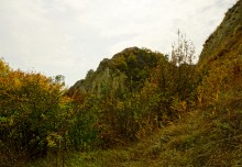 Песчаные горы и обрывы на реке Сухой Донец у хутора Ольховский