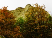 Песчаные горы и обрывы на реке Сухой Донец у хутора Ольховский