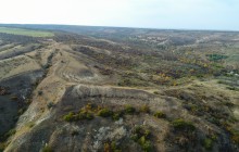 Песчаные горы и обрывы на реке Сухой Донец у хутора Ольховский