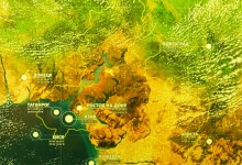 Песчаные горы и обрывы на реке Сухой Донец у хутора Ольховский