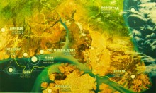 Песчаные горы и обрывы на реке Сухой Донец у хутора Ольховский