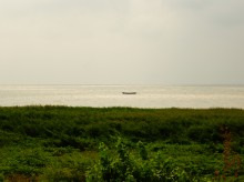 Ветреный день на Азовском берегу.