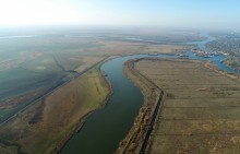 Казачий городок Ебок у слияния Дона и Аксая