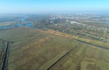 Казачий городок Ебок у слияния Дона и Аксая