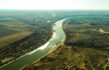 Окрестности поселка Коксового, хутора Ольховского и Бородиновского леса на Северском Донце