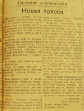 Устройство государственных лесозащитных полос по сталинскому плану преобразования природы
