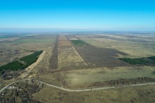 Устройство государственных лесозащитных полос по сталинскому плану преобразования природы