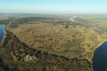 Северский Донец в начале ноября у хутора Верхнеясеневский