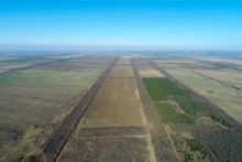 Устройство государственных лесозащитных полос по сталинскому плану преобразования природы