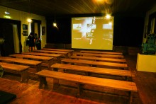 Кинотеатр "Идеал" на мельнице Каргина в станице Каргинской