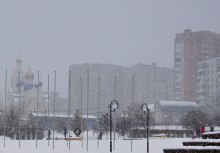 Зима в парке Дружба