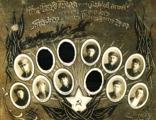 Замазанные лица на старых фото