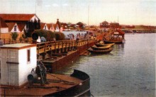 Наплавной мост через Дон в Ростове-на-Дону