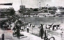 Наплавной мост через Дон в Ростове-на-Дону