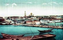 Наплавной мост через Дон в Ростове-на-Дону