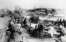 Наплавной мост через Дон в Ростове-на-Дону