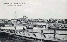 Наплавной мост через Дон в Ростове-на-Дону