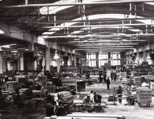 Деревообделочный корпус Ростсельмаша.