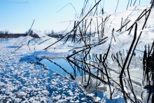 Лед висящий в воздухе, Зима на Дону