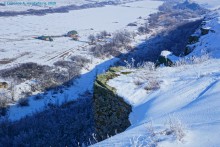 Скалы у хутора Дубового на реке Кундрючьей