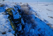 Скалы у хутора Дубового на реке Кундрючьей