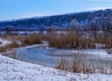 Скалы у хутора Дубового на реке Кундрючьей