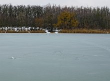 Февральский лед на Ростовском море