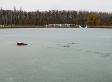 Февральский лед на Ростовском море