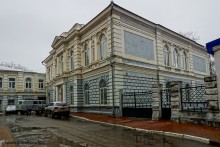 Конькобежцы в Думском проезде в 1924 г.