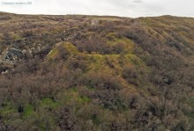 Гора Пирамидальная на Северском Донце у хутора Богатов