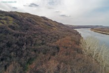 Гора Пирамидальная на Северском Донце у хутора Богатов