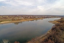 Гора Пирамидальная на Северском Донце у хутора Богатов