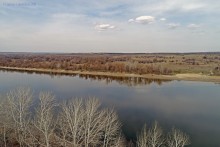 Гора Пирамидальная на Северском Донце у хутора Богатов