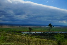 Аксайский склон в соснах у Александровки