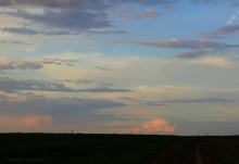 Облака у поселка Темерницкий