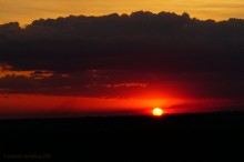 Облака у поселка Темерницкий