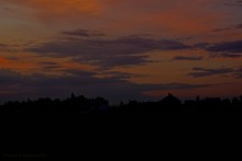 Облака у поселка Темерницкий