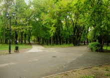 Парк им. Н. Островского в эпоху пандемии коронавируса.