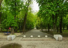 Парк им. Н. Островского в эпоху пандемии коронавируса.