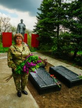 Памятники курсантам РАУ в хуторе Каменный Брод.