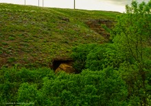 Обрывы известняка-ракушечника в балке Сафьяновой