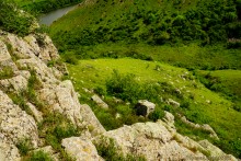 Грядные горы Две сестры на Северском Донце