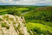 Грядные горы Две сестры на Северском Донце