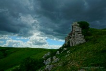 Грядные горы Две сестры на Северском Донце