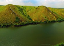 Грядные горы Две сестры на Северском Донце