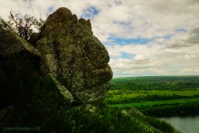 Грядные горы Две сестры на Северском Донце