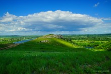 Грядные горы Две сестры на Северском Донце
