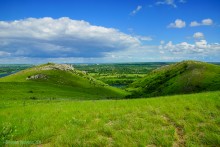 Грядные горы Две сестры на Северском Донце